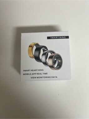 Halo Smart Ring in Gold and Black